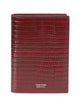 Tom Ford Tom Ford Crocodile Effect Passport Wallet