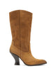 Diesel D-Luffy-75-Tube Ankle Boots -  - Leather - Khaki