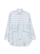Archivio 67 Light Blue Silk Shirt