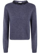 Semicouture "Denny" Short Sleeves Round Neck Sweater