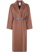Semicouture Double Wool Long Coat