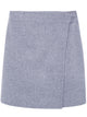 Semicouture "June" Double Layers Miniskirt
