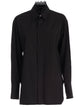 Y's Shirt L/S Collar Lace