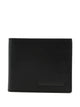 Tom Ford Supple Grain Leather Elongated T Line Classic Bifold Wallet With Coin Slot