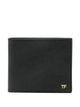 Tom Ford Bifold Leather Wallet With Metal Tf Logo
