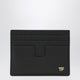Tom Ford Grained Calf Leather Card Holder In Black