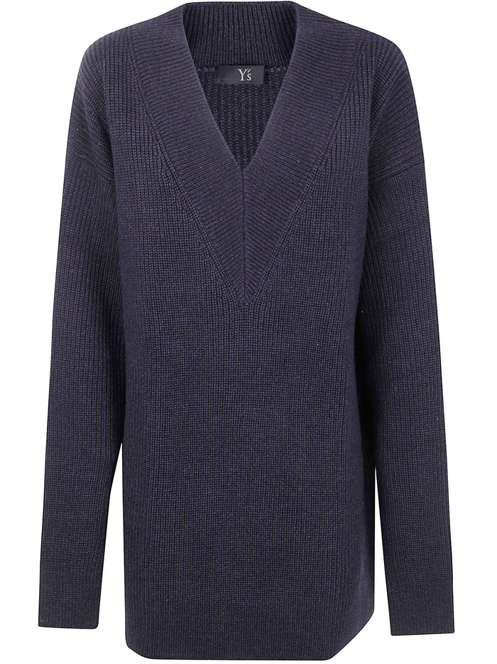 Y's Big V-Neck Cardigan