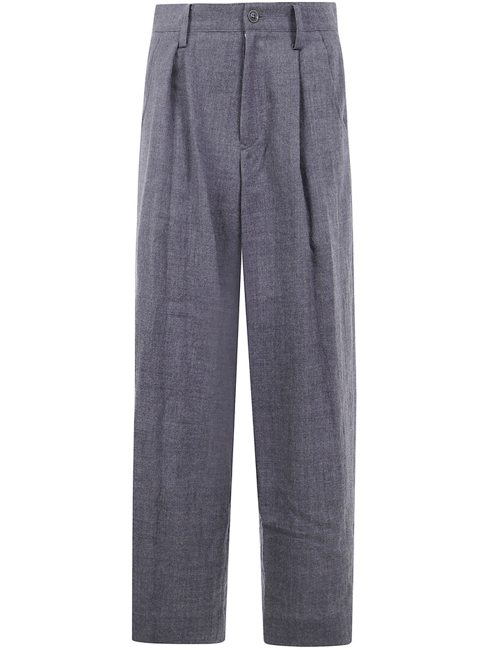 Y's U-1 Tuck Wide Pants