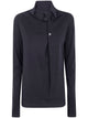Y's Ka- Back Button Off-Neck T