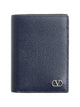 Valentino Garavani Valentino Garavani Vlogo Signature Cardholder In Grainy Calfskin