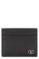 Valentino Garavani Logo Detail Leather Card Holder