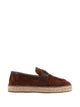 Valentino Garavani Vlogo Signature Suede Espadrillas