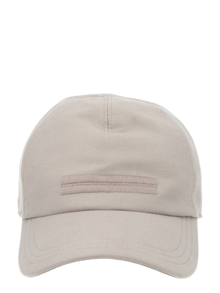 Zegna Black Cotton Hat
