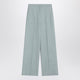 Loulou Studio  Gray Fog Pants In Cotton Blend