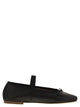 Anniel Leather Ballerina And Elastic Band