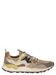 Flower Mountain Yamano 3 - Sneakers In Suede And Technical Fabric