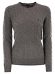 Polo Ralph Lauren Plaited Wool And Cashmere Crew-Neck
