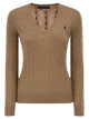 Polo Ralph Lauren Wool And Cashmere Cable Knit Jumper
