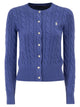 Polo Ralph Lauren Cable Knit Cotton Crew Neck Cardigan