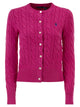 Polo Ralph Lauren Cable Knit Cotton Crew Neck Cardigan