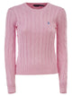 Polo Ralph Lauren Cotton Cable Knit Crew Neck Jumper