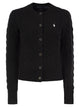 Polo Ralph Lauren Wool And Cashmere Cable Knit Cardigan