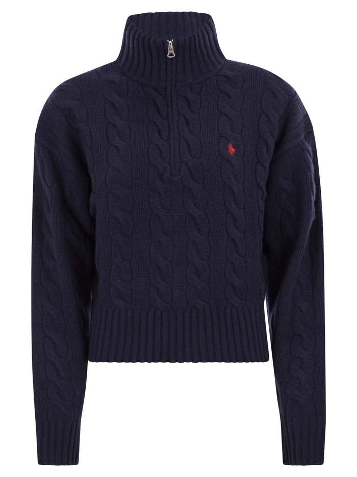 Polo Ralph Lauren Wool And Cashmere Cable Knit Jumper