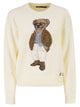 Polo Ralph Lauren Cotton Jumper With Intarsia Polo Bear