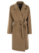 Maxmara Melinda - Cashmere Midi Coat With Belt