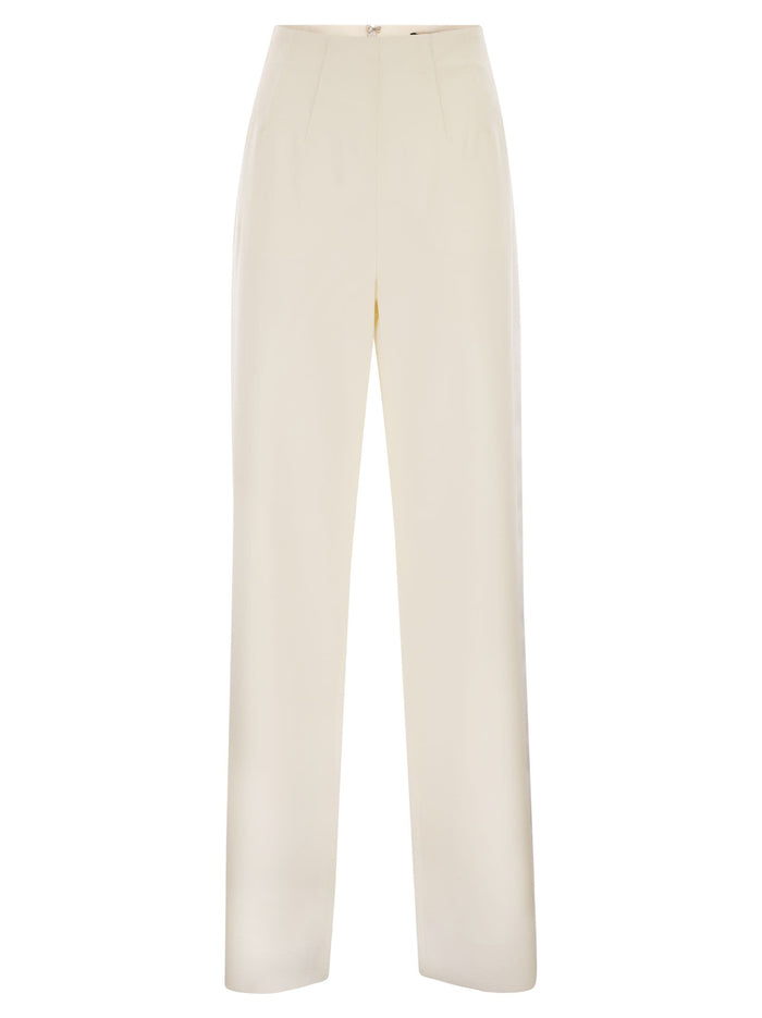 Maxmara Balta - High-Waisted Wool Trousers