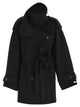 Sportmax Bouquet1234 - Short Wool Trench Coat