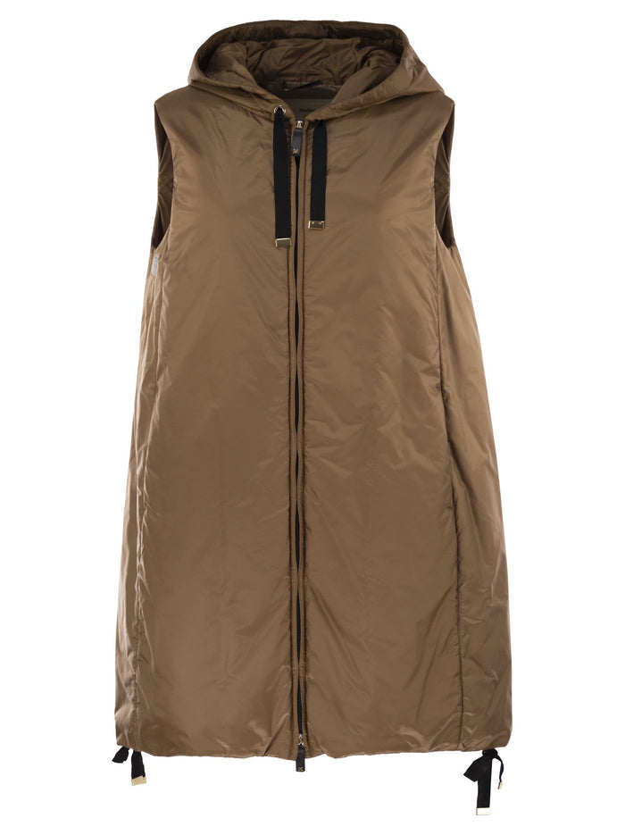 Maxmara The Cube Greengi - Drip-Proof Canvas Waistcoat