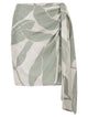 Maxmara Mxmstrano - Printed Pure Silk Wrap Skirt