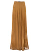 Maxmara Mxegrembo - Pleated Wide-Leg Georgette Trousers