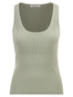 Maxmara Mxmghiro - Viscose Blend Yarn Top