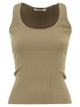 Maxmara Mxmghiro - Viscose Blend Yarn Top