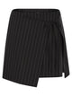 Sportmax Spxfatti - Mini Skirt In Pinstriped Gabardine