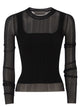 Sportmax Spxbuono - Trompe L'oeil Viscose Jumper