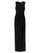 Sportmax Spxsaletta – Long Stretch Jersey Dress With Draping And Cut-Out