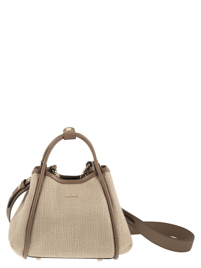 Maxmara Mxasummarinexs - Extra Small Marine Bag In Raffia-Effect Mat