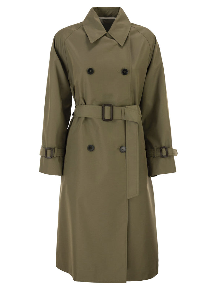 Weekend Maxmara Wkdcanasta - Reversible Trench Coat In Water-Repellent Gabardine