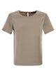 Weekend Maxmara Wkdzona - Satin And Jersey T-Shirt