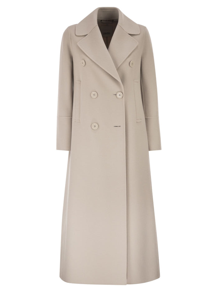 S Maxmara Smmcustodi - Long Wool Coat With Martingale