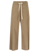 S Maxmara Smmargento - Cotton Drawstring Trousers