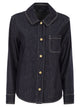 S Maxmara Smmenfasi - Cotton Denim Shirt
