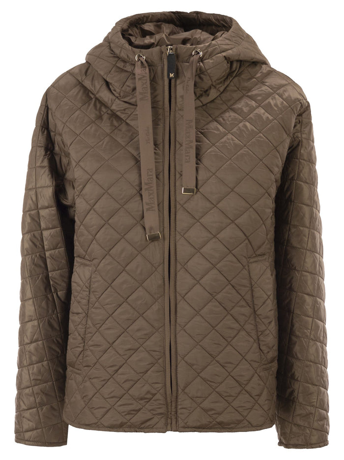 Maxmara The Cube Mtcgiorno - Quilted Padded Jacket In Water-Repellent Fabric