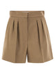 Maxmara Mxmvista - Tailored Camel Shorts