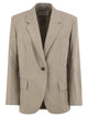 Weekend Maxmara Wkdattila - Single-Breasted Pure Virgin Wool Blazer