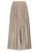 Weekend Maxmara Wkdfoggia - Long Pleated Skirt In Fluid Fabric