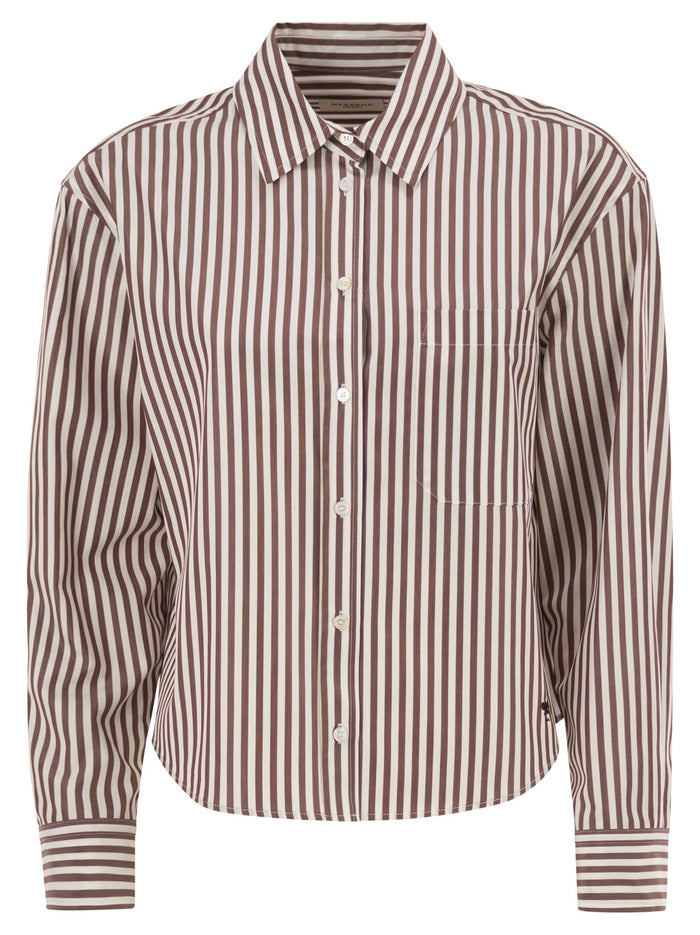 Weekend Maxmara Wkdpanetto - Pure Cotton Striped Shirt